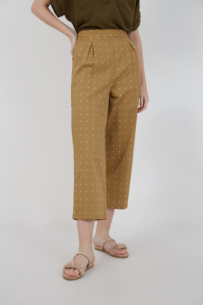 Sell Natalie Print Long Cullote Pants 