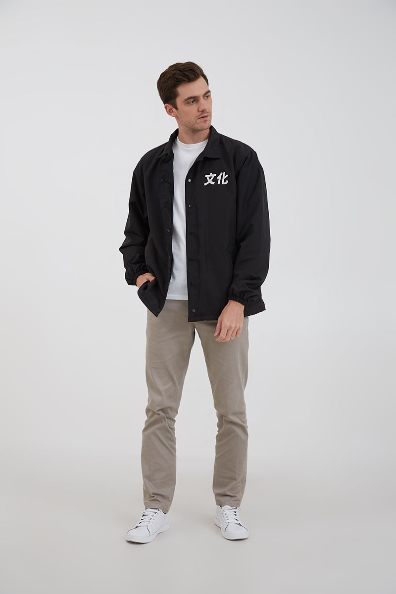 coach jacket outfit men