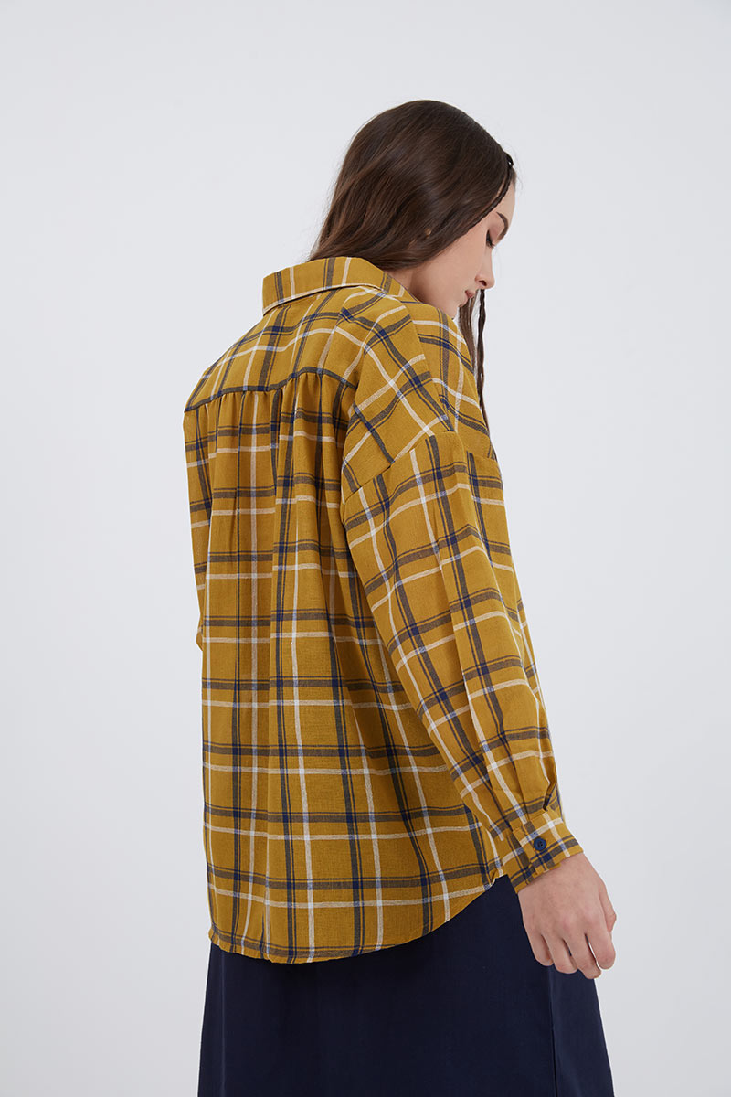 Sell Paola Checkered Oversized Shirt 