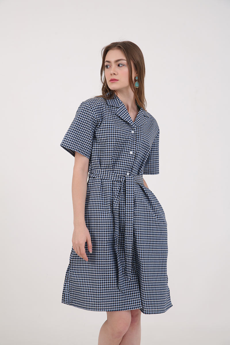 Sell Tallulah Plaid Long Shirt Dress 