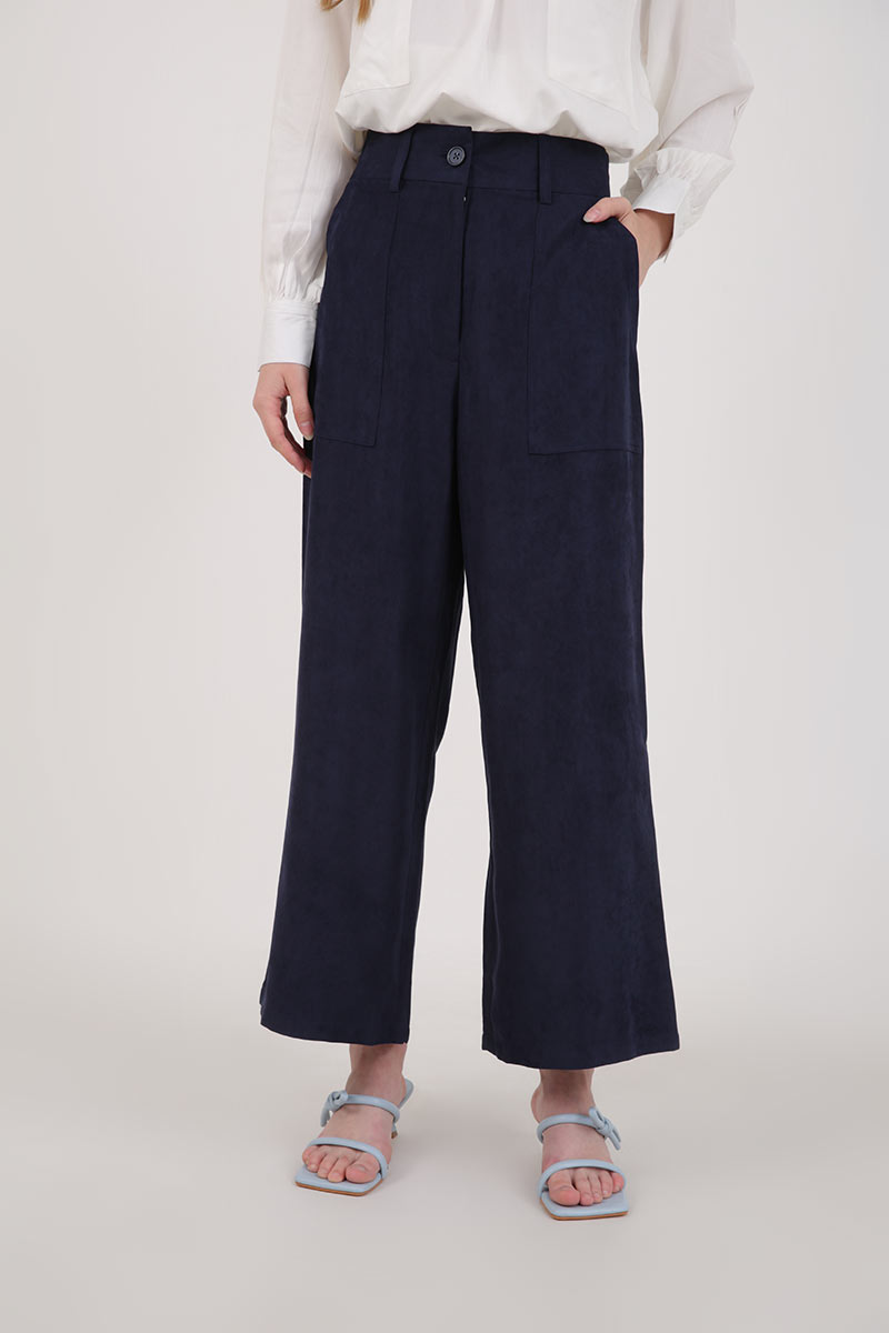 Sell Taby Corduroy Pants Blue Long 