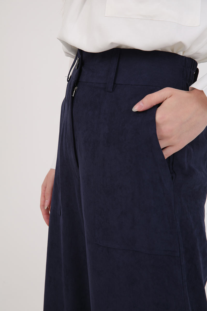 Sell Taby Corduroy Pants Blue Long 