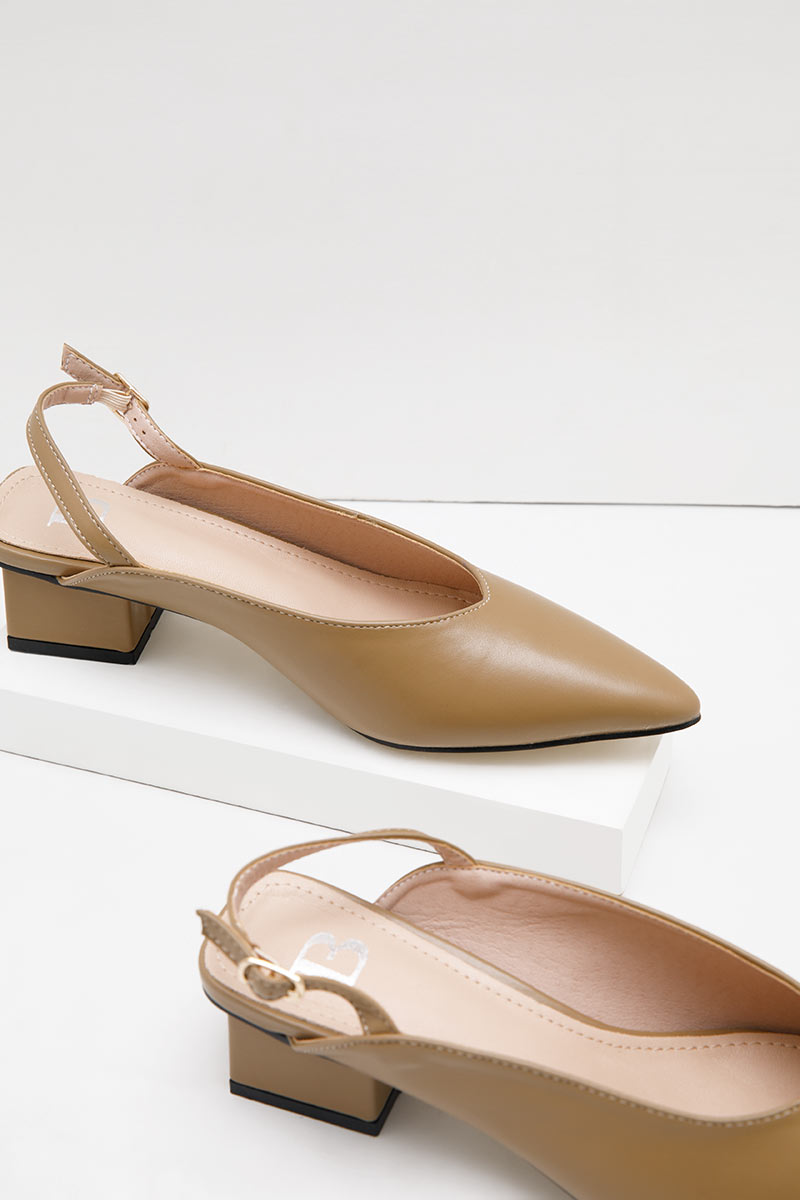 Sell Lolla Marrie Slingback Heels Beige 