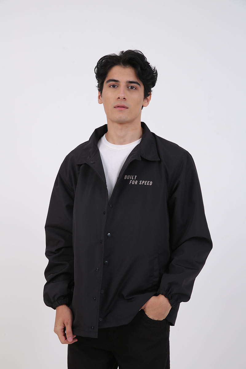 aktr CRAZY SPRAY COACH JACKET BLACK M