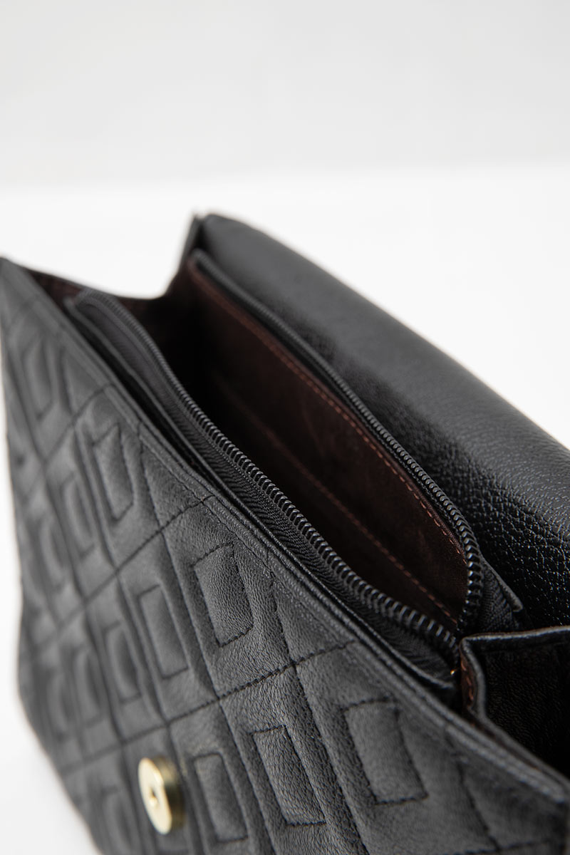 Sell Sofia Tammie Quilted Shoulder Bag Black Smallbags