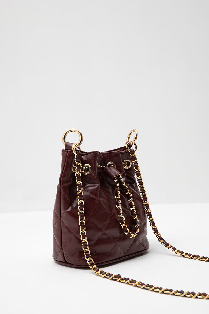 Sell Sofia Roche Bucket Sling Bag Maroon Small-bags