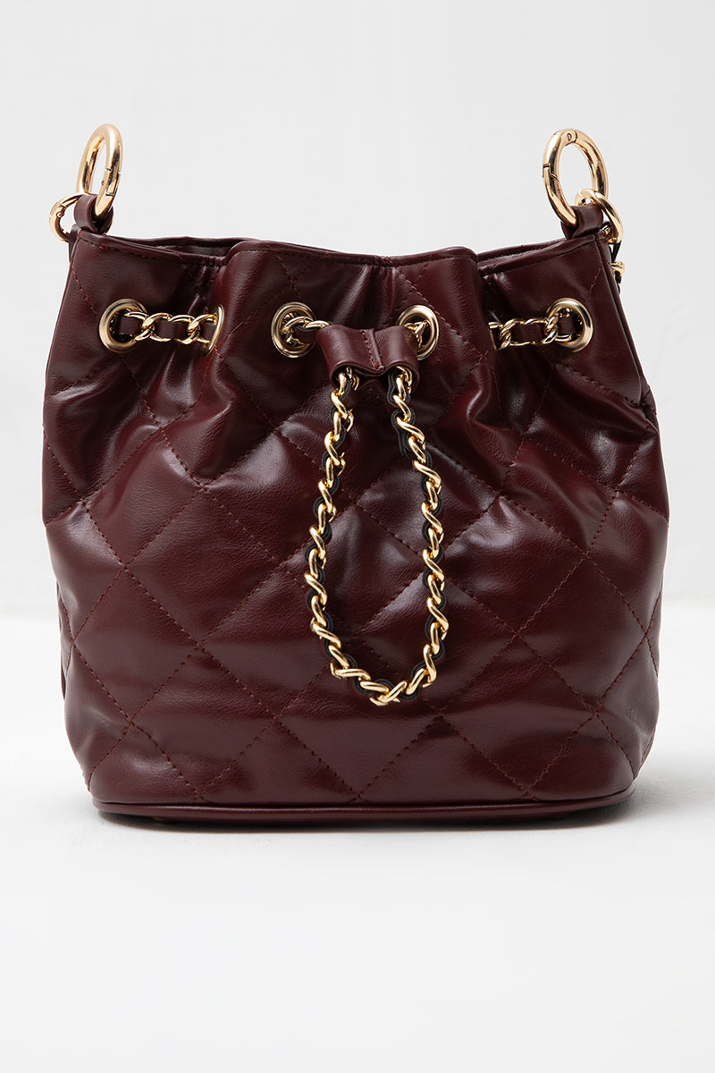 Sell Sofia Roche Bucket Sling Bag Maroon Small-bags