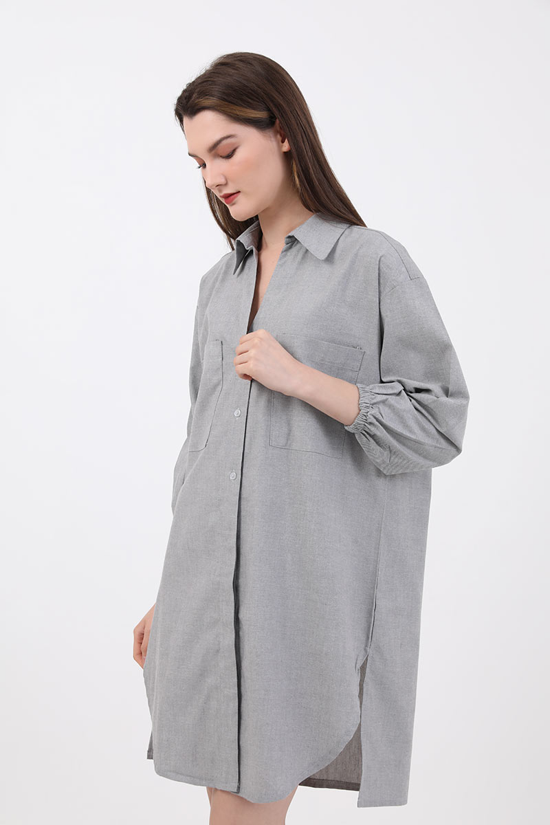 Sell Sofia Kagani Shirt Dress Grey 