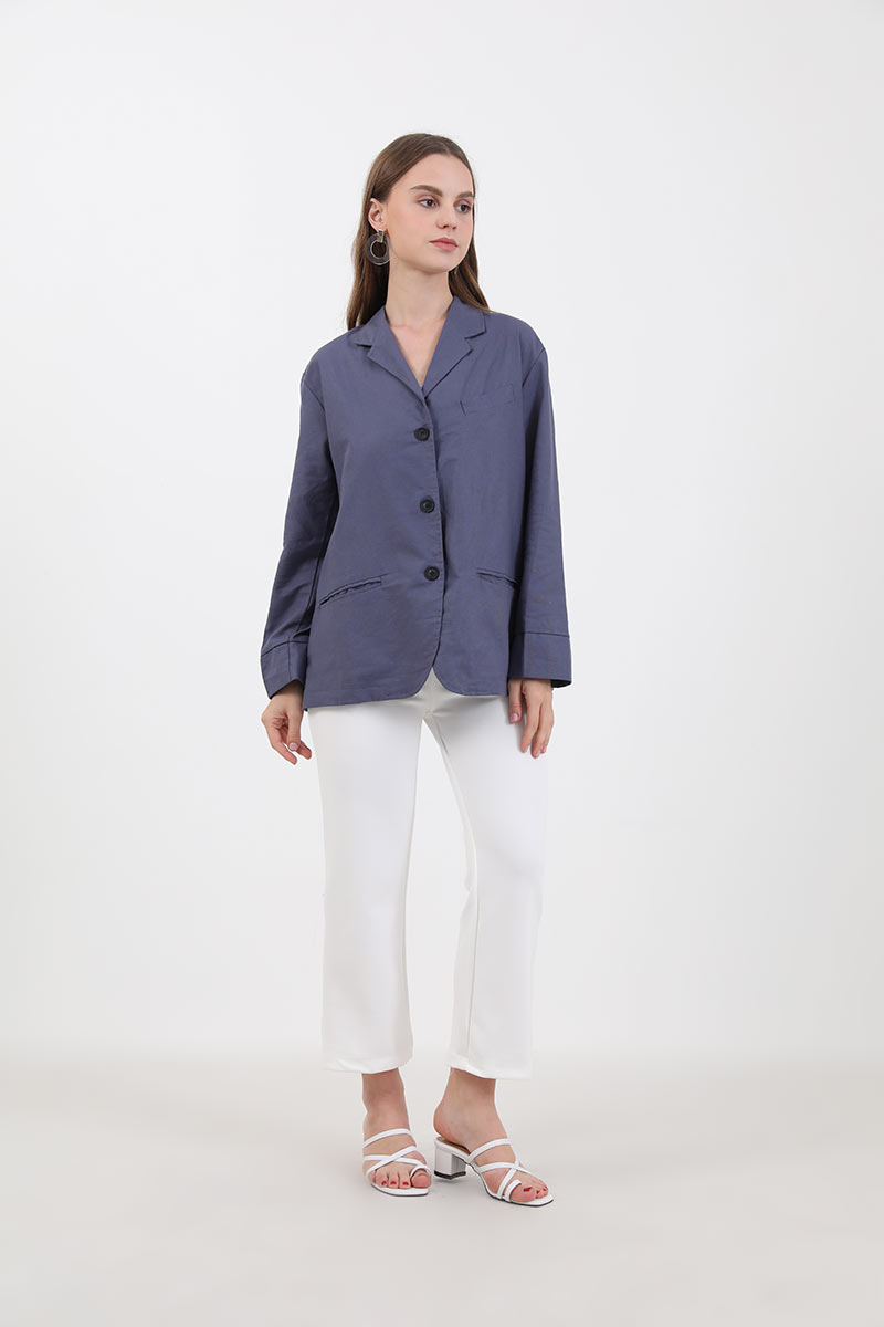 Sell Sofia Kafina Plain Blazer Indigo 
