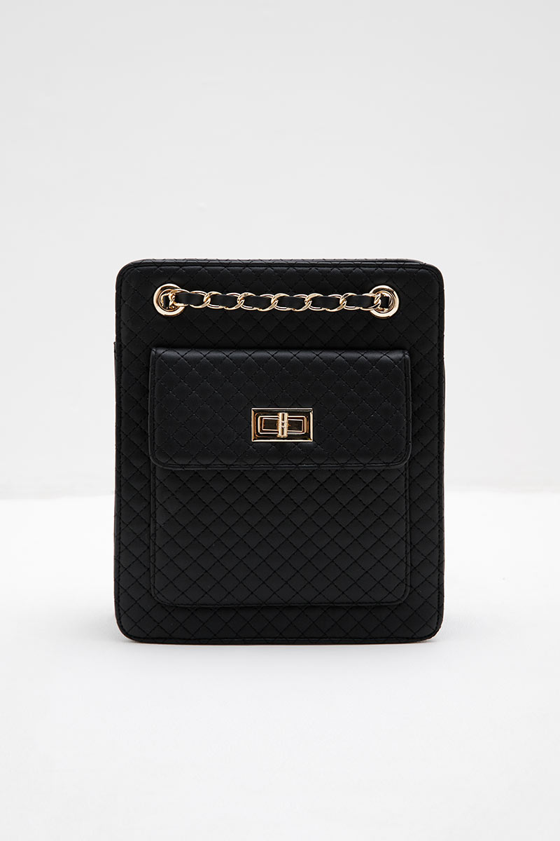 Sell Sofia Talina Quilted Shoulder Bag Black Smallbags