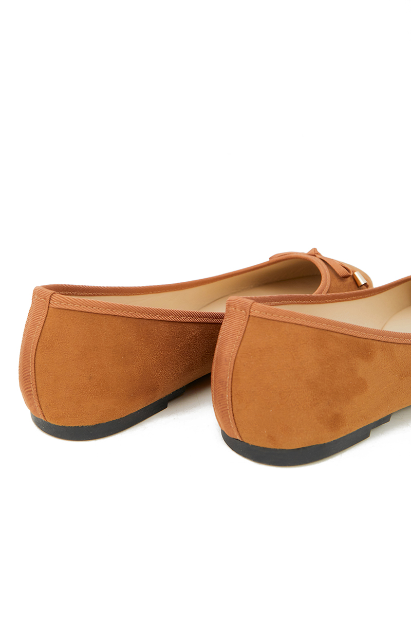 Sell Sofia Milla Ballerina Flat Brown 