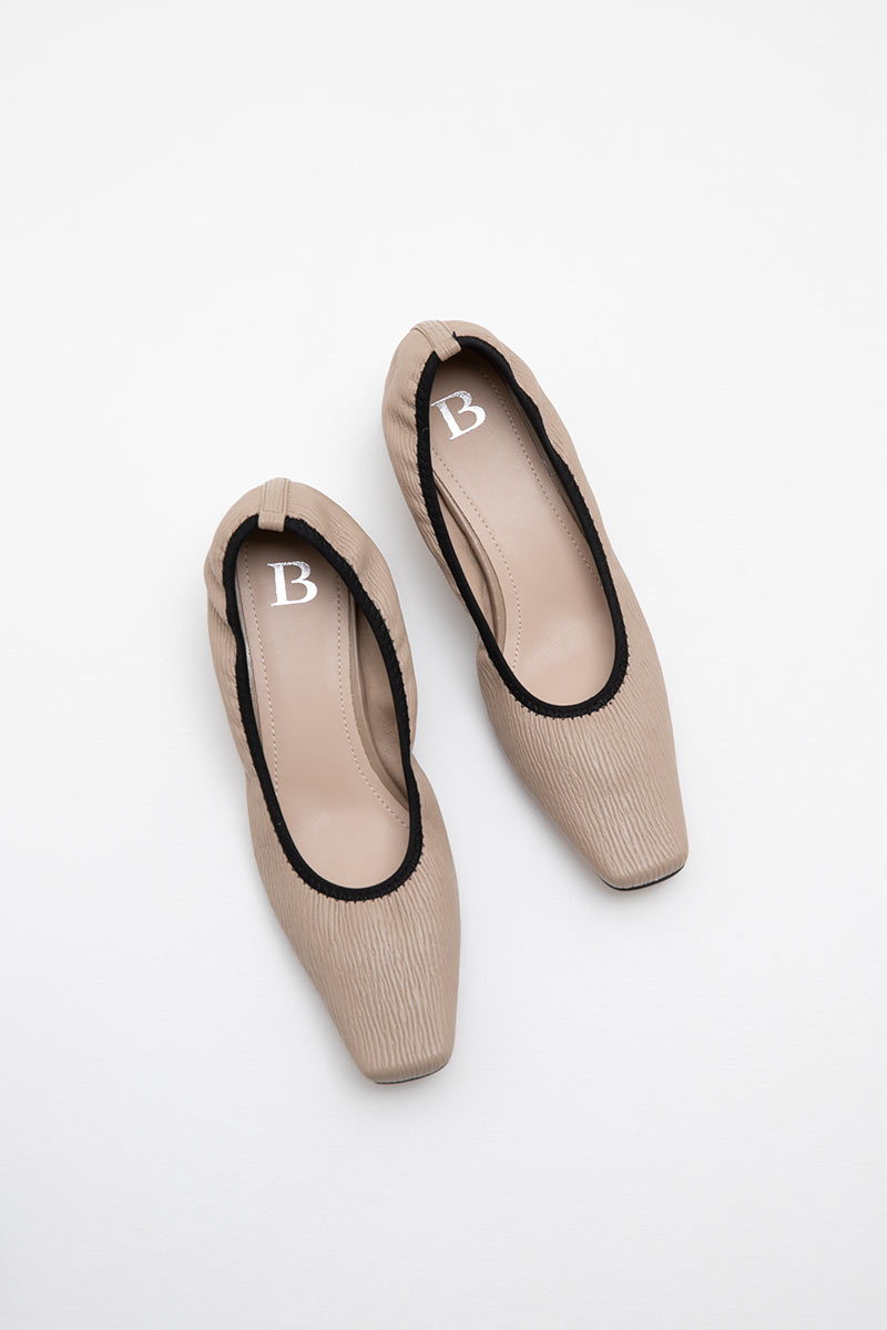 Sell Lilian Basic Heels Khaki Shoes