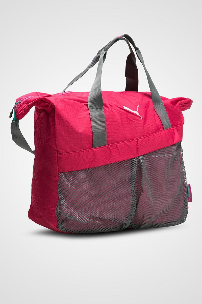 puma fitness workout bag pink
