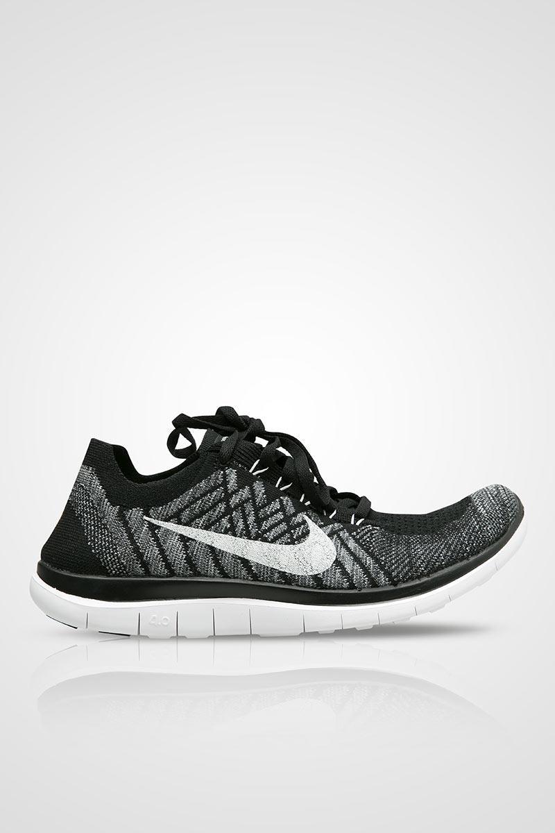 flyknit black and white
