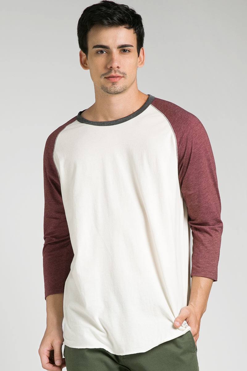 Sell Men All Star Raglan White-Red Tops 