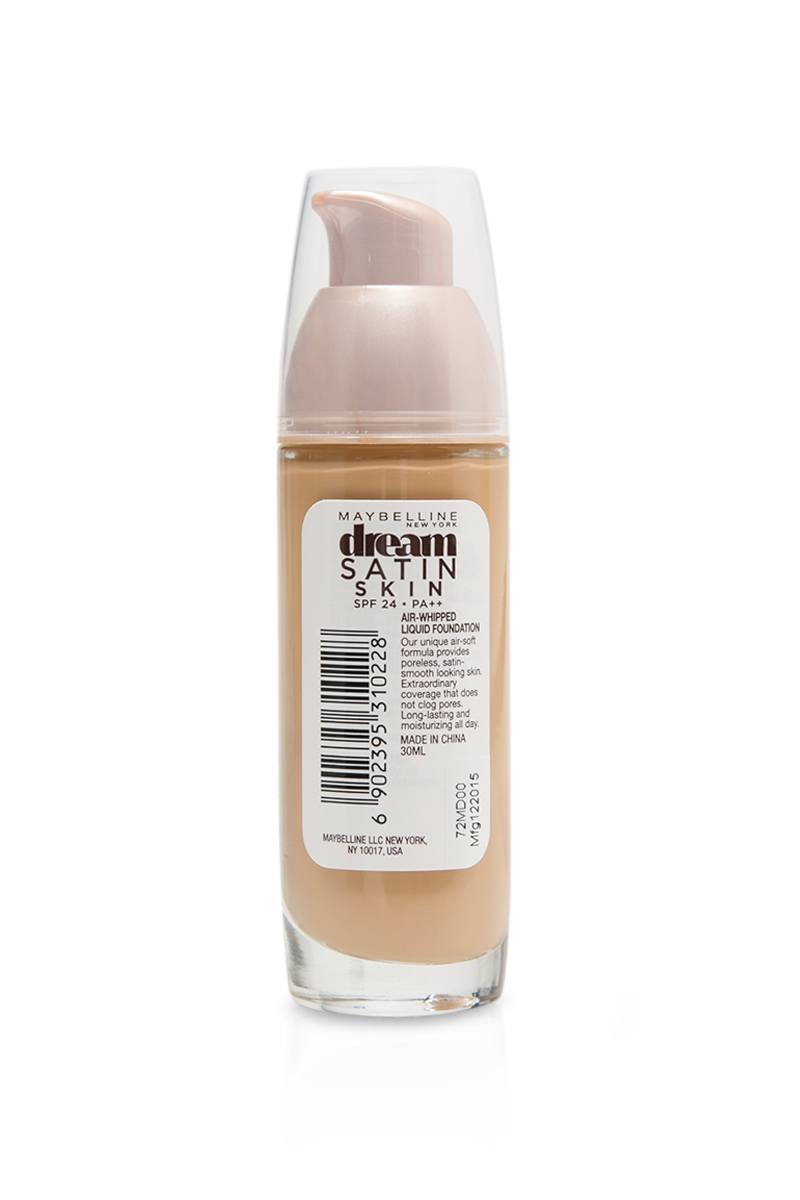 maybelline dream satin fluid